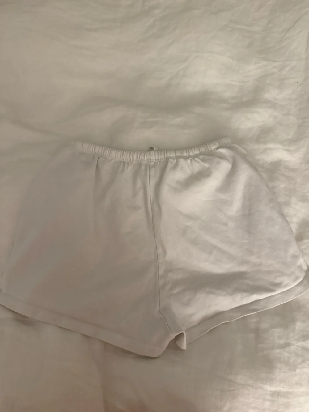 Brandy Melville Off-White Drawstring Lounge Shorts